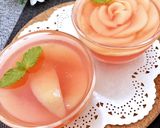 【夏のデザート♡】桃のコンポートゼリー作り方8写真