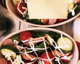 夏野菜のマヨチーズ焼き作り方4写真