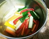 すし酢と昆布茶のピクルス作り方4写真