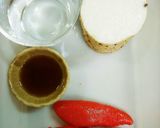 そうめんつゆ♥さっぱり満腹 長イモたらこ作り方1写真