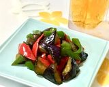 茄子とピーマンのクミン炒め作り方6写真