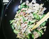 ゆかり香るオイマヨ焼きそば作り方5写真