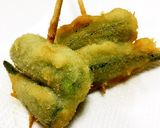 簡単！串カツ各種！(サーモンいくら乗せ)作り方9写真