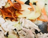 ガーリック焼きうどん★キムチ風味作り方3写真