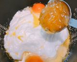 HM 炊飯器ケーキ(ヨーグルト+ゆず茶)作り方2写真
