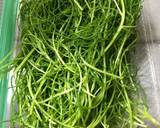 胡麻だれ冷奴〜おかひじきと玉ねぎのせ作り方1写真