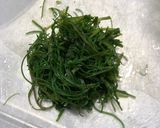 胡麻だれ冷奴〜おかひじきと玉ねぎのせ作り方4写真