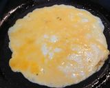 野菜炒めチーズオムレツ作り方4写真