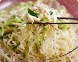 塩ナムルのせ冷やしぶっかけ塩らーめん作り方7写真