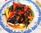 野菜が美味しい！夏野菜の黒酢あんかけ♪作り方5写真