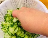 海外で作る★胡瓜としょうがの酢の物作り方4写真