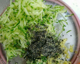 そうめんつゆ♥夏！おろしきゅうりと生姜作り方3写真