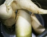 簡単 冷蔵庫で大根のサワー漬け作り方1写真