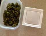 納豆とキュウリの佃煮のまぜご飯作り方1写真