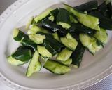 たたききゅうりと蒸し鶏のねぎソースがけ作り方5写真