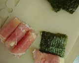 カニカマ海苔・生ハムチーズ海苔作り方4写真