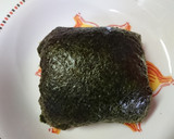 三色漬物ととろろ昆布のおにぎらず作り方4写真