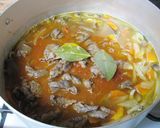 ☆牛筋のトマトスープ☆作り方5写真