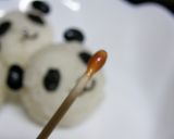 黒豆で簡単♪パンダおにぎり☆キャラ弁☆作り方6写真