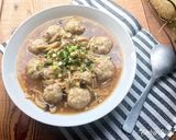 ふわふわ肉団子の中華あんかけ煮作り方5写真