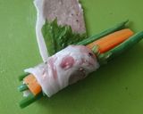 にんじんといんげんの肉巻き作り方2写真