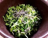 無限豆苗 混ぜるだけ！塩昆布おかか和え作り方2写真
