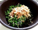 無限豆苗 混ぜるだけ！塩昆布おかか和え作り方4写真