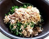 無限豆苗 混ぜるだけ！塩昆布おかか和え作り方5写真