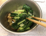 油揚げと小松菜の冷やしうどん作り方7写真