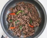 お肉を叩いて作る絶品！ガパオライス　作り方11写真