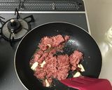コンビーフのペペロンチーノパスタ☆作り方2写真