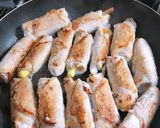 レンチン野菜の簡単肉巻き！照り焼き味作り方4写真