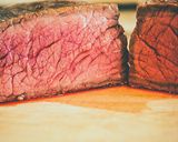 58℃牛もも肉ステーキ：高タンパク低脂質作り方20写真