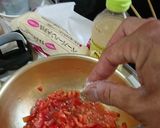 簡単 トマトとかつおタルタルの冷製パスタ作り方5写真