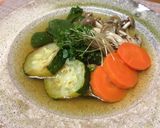 夏野菜の長寿牡蠣だし冷しうどん作り方7写真