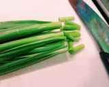 豆腐ニラひき肉のあまじょっぱにんにく炒め作り方3写真