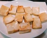 豆腐ニラひき肉のあまじょっぱにんにく炒め作り方7写真