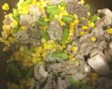 とうもろこしとアスパラバター炒め作り方4写真