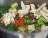 肉なし！ダイエットにブロッコリーのベジ丼作り方4写真