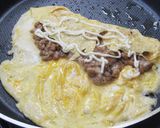 海苔納豆オムレツ作り方2写真