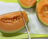 メロンのカットの方法。作り方7写真