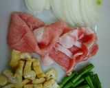 そうめんつゆ♥食欲up！ 濃厚カレー南蛮作り方2写真