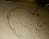 キャラクターケーキチョコプレートの作り方作り方5写真