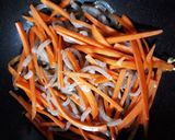 糸こんにゃくとニンジンのきんぴら風炒め作り方4写真