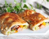 パイシートでお手軽★野菜ソーセージパイ作り方8写真