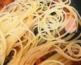 ナポリタン風ガーリックトマトソースパスタ作り方4写真