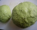 ふわふわ♪野菜パン(ほうれん草)作り方2写真