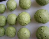 ふわふわ♪野菜パン(ほうれん草)作り方3写真