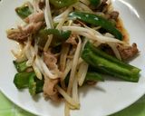 ピーマンと豚肉の炒め物作り方5写真