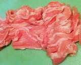 夏バテ解消＊簡単♪豚バラ肉の照り焼き丼作り方1写真
